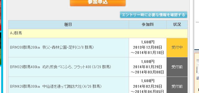 スポーツエントリー