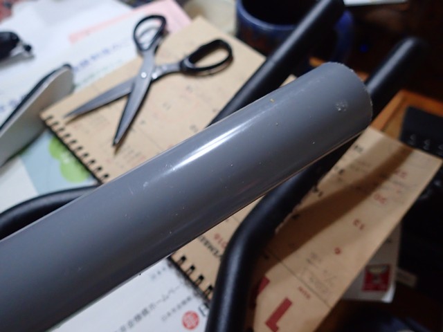 塩ビパイプで自作アダプター