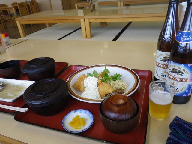 アジフライ定食