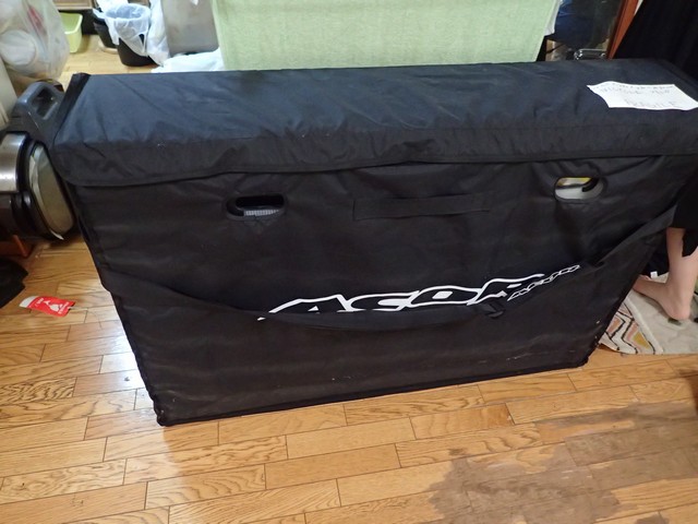 バイクの梱包