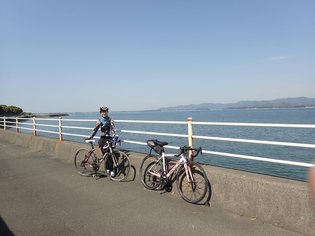 静岡県でサイクリング