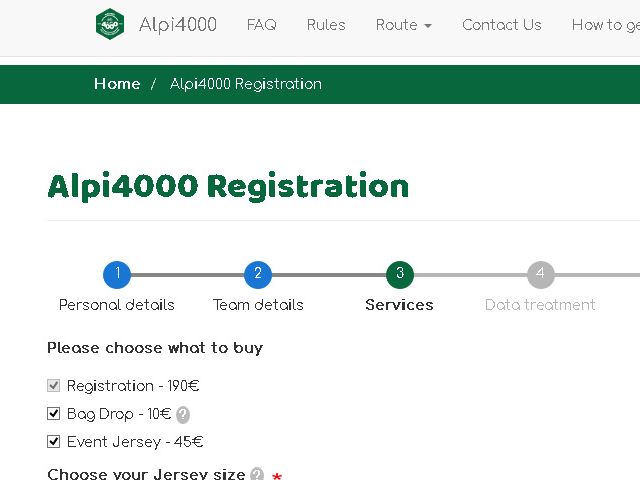 Alpi4000エントリー