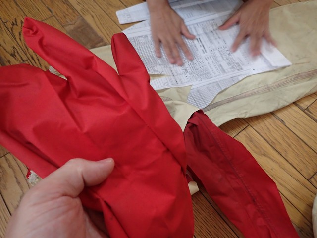 自作の防寒、防水オーバーミトン