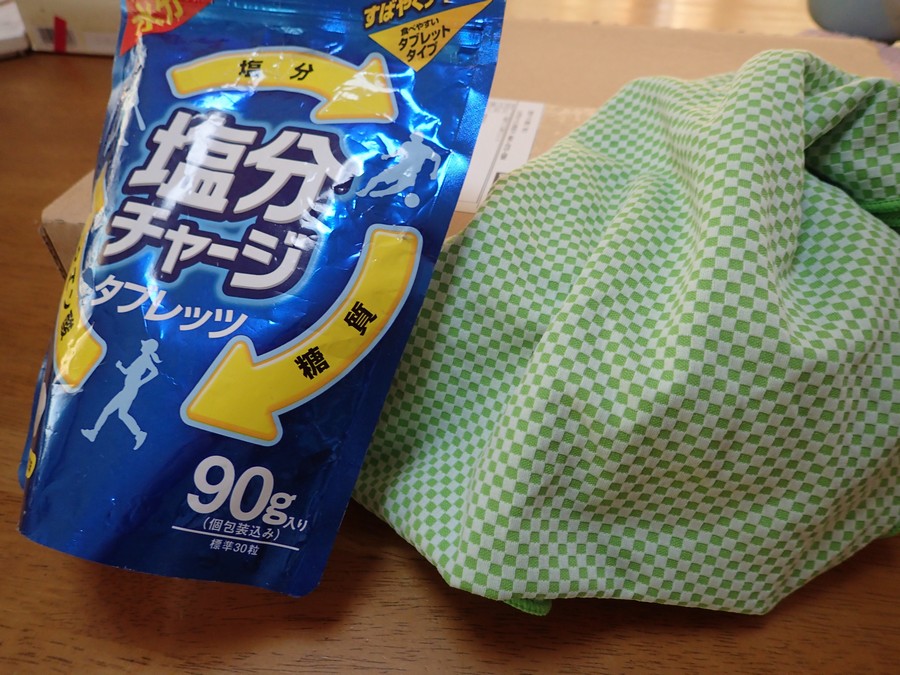 ブルベ・ロングライドの熱中症・暑さ対策【グッズ・キット・タブレット】