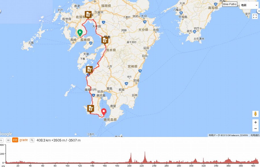 2018ヘブンの準備２と400kmブルベの走り方【BRM430諫早400有明海】