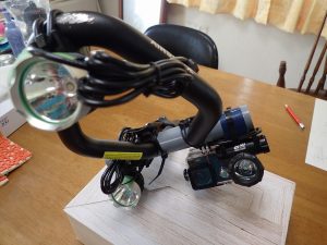 2018ヘブンの準備５：DHバーにモノ付けすぎじゃね？【GPS・LEDライト・アクションカム】