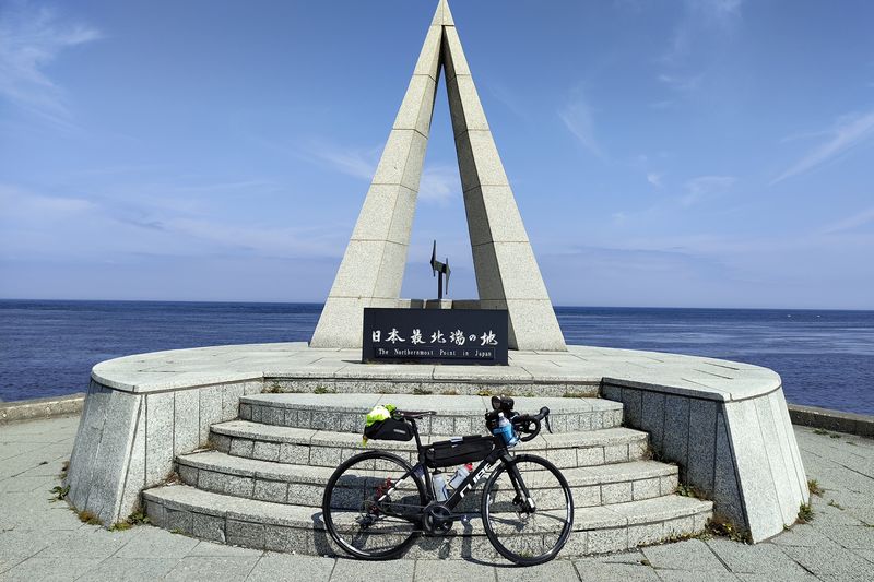 21年【RM812 北海道1300km】前半：酷暑の宗谷・オホーツク